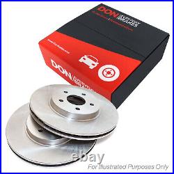 2x Brake Discs Vented For Opel Astra GTC MK6 1.6 SIDi DON Front 13502826