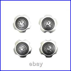 4 x VAUXHALL ALLOY WHEEL CENTRE CAPS GENUINE ASTRA VECTRA ZAFIRA SRI VXR