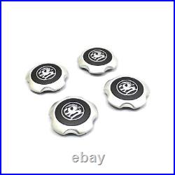 4 x VAUXHALL ALLOY WHEEL CENTRE CAPS GENUINE ASTRA VECTRA ZAFIRA SRI VXR