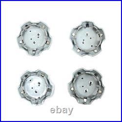 4 x VAUXHALL ALLOY WHEEL CENTRE CAPS GENUINE ASTRA VECTRA ZAFIRA SRI VXR