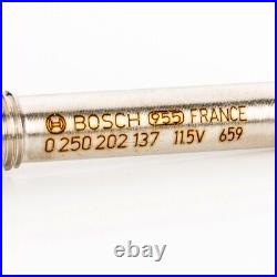 4x Glow Plugs original Bosch Duraterm 0250202137 for Opel Astra G H J Vauxhall