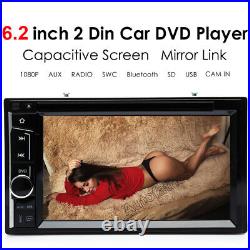 6.9'' Car Double Din In Dash DVD CD Player Radio Stereo Phonelink for GPS+Camera