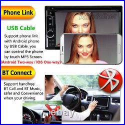 6.9'' Car Double Din In Dash DVD CD Player Radio Stereo Phonelink for GPS+Camera