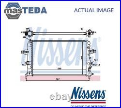 630704 Engine Cooling Radiator Nissens New Oe Replacement