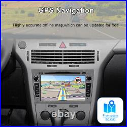 7 2 Din DAB+ Car Stereo DVD GPS Sat Nav For Vauxhall/Opel Astra Corsa Vectra