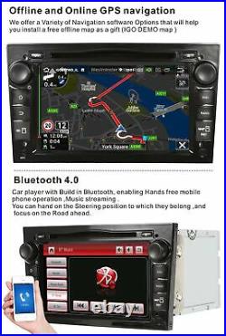 7 2Din Car Stereo GPS Sat Nav Radio DVD Vauxhall Opel/Astra/Corsa/Zafira/Meriva