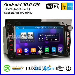 8-Kern Android 10 Navi Autoradio Opel Corsa C/D Zafira Astra Vivaro Meriva Tigra