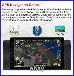 9 BMW E39 X5 E53 M5 Android 10 Car Stereo DAB GPS Radio Sat Nav WiFi Canbus BT
