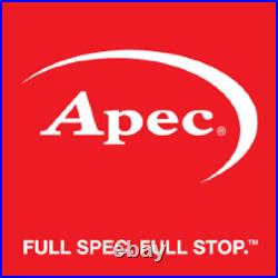 APEC Front Pair of Brake Discs for Vauxhall Astra 1.6 Oct 2004 to Oct 2005