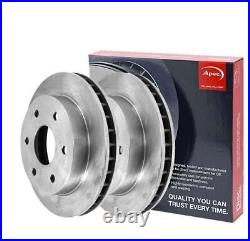 APEC Front Pair of Brake Discs for Vauxhall Astra CDTi 2.0 Oct 2011 to Oct 2020