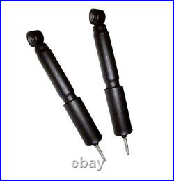 APEC Pair of Rear Shock Absorbers for Vauxhall Astra CDTi Z19DT 1.9 (6/04-6/10)