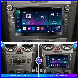 Android13 Apple Carplay Car Stereo GPS WiFi For Vauxhall Astra Signum Corsa +AHD