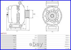 As-Pl A4071(P) Generator for Opel Renault Suzuki Vauxhall