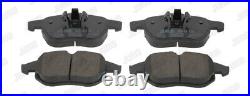 Brake Pad Set, disc brake for FIAT OPEL VAUXHALLCROMA, ASTRA H, ASTRA Mk V