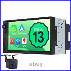 CAM+7Apple CarPlay Android 13 Auto Car Stereo Radio GPS Bluetooth 2Din HeadUnit