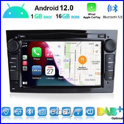 CarPlay Android 12 Car Stereo Radio GPS DAB+ WiFi For Vauxhall/Opel Astra Corsa
