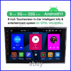 Carplay Android Auto Car Stereo GPS DVD for VAUXHALL OPEL ASTRA VECTRA Corsa D