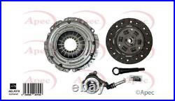 Clutch Kit 3 Piece for Vauxhall Astra 16V Dual Fuel 1.8 Sep 2002-Sep 2005 Apec