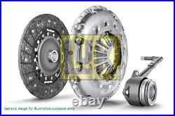 Clutch Kit 3pc (Cover+Plate+CSC) fits OPEL ASTRA H 1.6 04 to 14 Z16XE1 210mm LuK