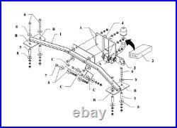 Complete detachable towbar for Opel / Vauxhall Astra F I Hatchback 09.1991-2002