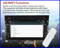 DAB+ Android 10 Car Stereo Vauxhall Opel Vivaro/Astra H/Corsa DVD GPS Navi Radio