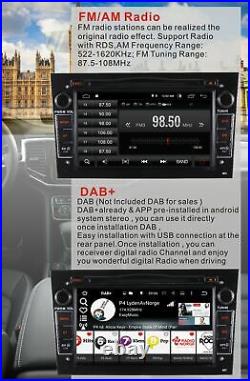 DAB Car Stereo For Opel Vauxhall Corsa Antara Vectra Zafira 7 DVD GPS Radio BT