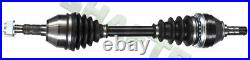 Drive Shaft fits OPEL ASTRA H 1.7D Front Left 04 to 10 Z17DTL Driveshaft Shaftec