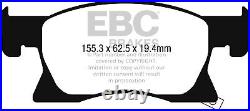 EBC B12 Brake Kit Front Pads Discs for Vauxhall Astra K (K)