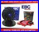 EBC-FRONT-GD-DISCS-REDSTUFF-PADS-280mm-FOR-VAUXHALL-ASTRA-1-6-2004-10-01-fyhh