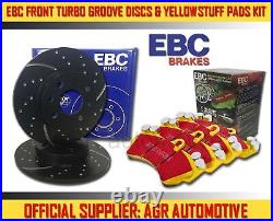 EBC FRONT GD DISCS YELLOWSTUFF PADS 236mm FOR VAUXHALL ASTRA 1.3 1979-81
