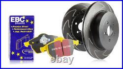 EBC Front Blade Sport Disc & Yellowstuff Pad for Opel Combo Tour 1.6 (2001 11)