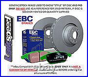 EBC Front Brake Discs & Greenstuff Pads for Opel Ampera 1.4/Electric (2012 on)