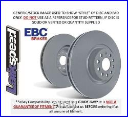 EBC Front Brake Discs & Greenstuff Pads for Opel Ampera 1.4/Electric (2012 on)