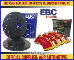 EBC RR USR DISCS YELLOW PADS 264mm FOR VAUXHALL ASTRA CONVERTIBLE 2.0 T 2005-11