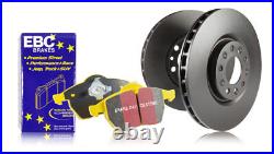 EBC Rear Brake Discs & Yellowstuff Pads for Opel Astra (G) 2.2 TD (2002 04)