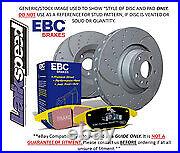 EBC Rear T/Groove Disc Yellowstuff Pad for Opel Astra J 1.6T 180HP 0915