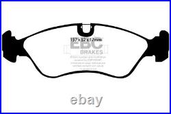 EBC Yellowstuff Front Brake Pads for Vauxhall Astra Cabrio 1.8 (94 95)
