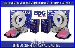 Ebc Front + Rear Discs And Pads For Vauxhall Astra 1.3 Td 2005-10