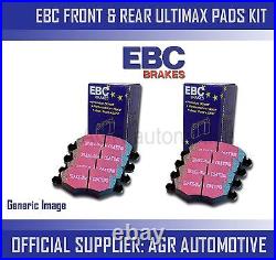 Ebc Front + Rear Pads Kit For Vauxhall Astra Cabriolet 2.0 Turbo 2002-04