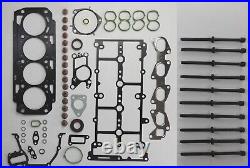 FOR VAUXHALL ASTRA INSIGNIA ZAFIRA 2.0 CDTi A20DTH A20DTJ HEAD GASKET SET BOLTS