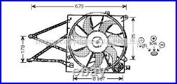Fan, radiator for OPEL VAUXHALLZAFIRA A, ZAFIRA A MPV, ASTRA G Coupe 1314453