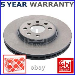Febi Front Brake Disc Fits Vauxhall Astra 2004-2011 Opel Astra 2004-2014