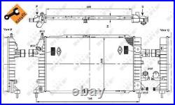 Fits Vauxhall Astra Zafira Astravan Opel 1.2 CDTi 1.7 1.9 Radiator AMS