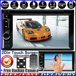 For Ford Transit / Focus Car Stereo Double Din CD DVD MP3 Player Radio Camera UK