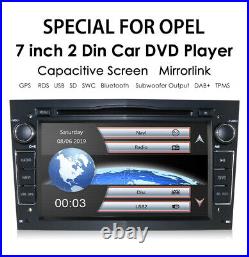 For Vauxhall Vivaro Astra Corsa Vectra Stereo CD DVD GPS Sat Nav 7 Radio DAB+