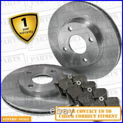 Front Brake Pads + Brake Discs 299mm Vented Opel Astra H Twintop 1.6 1.6 Turbo