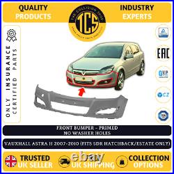 Front Bumper Primed For Vauxhall Astra H 2007-2010 5dr Insurance Certified
