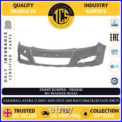 Front Bumper Primed For Vauxhall Astra H 2007-2010 5dr Insurance Certified
