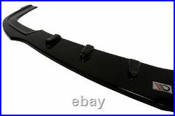 Front Diffuser (gloss Black) Fits For Vauxhall/opel Astra H Vxr (2005-2010)