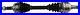 Genuine-NAPA-Front-Left-Driveshaft-for-Vauxhall-Astra-DI-2-0-08-1998-08-2006-01-jntv